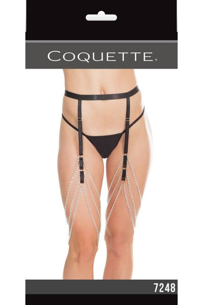 Garter Belt With Feature Chain – Honour Clothing