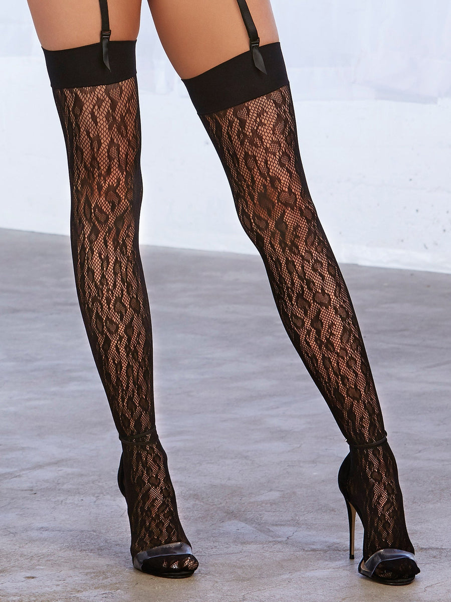 Leopard Stockings – Honour Clothing