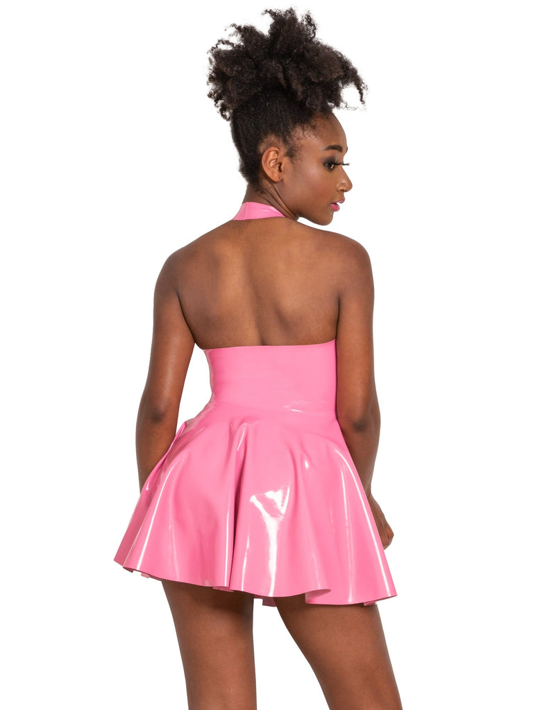 Latex Pink Dancer Dress – Honour Clothing