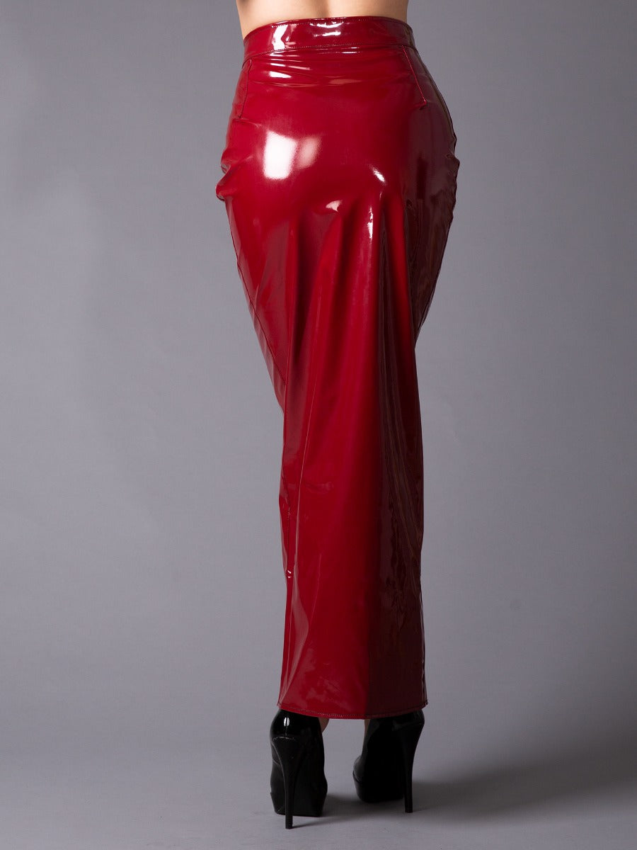 PVC Cherry Mermaid Skirt - Honour Clothing