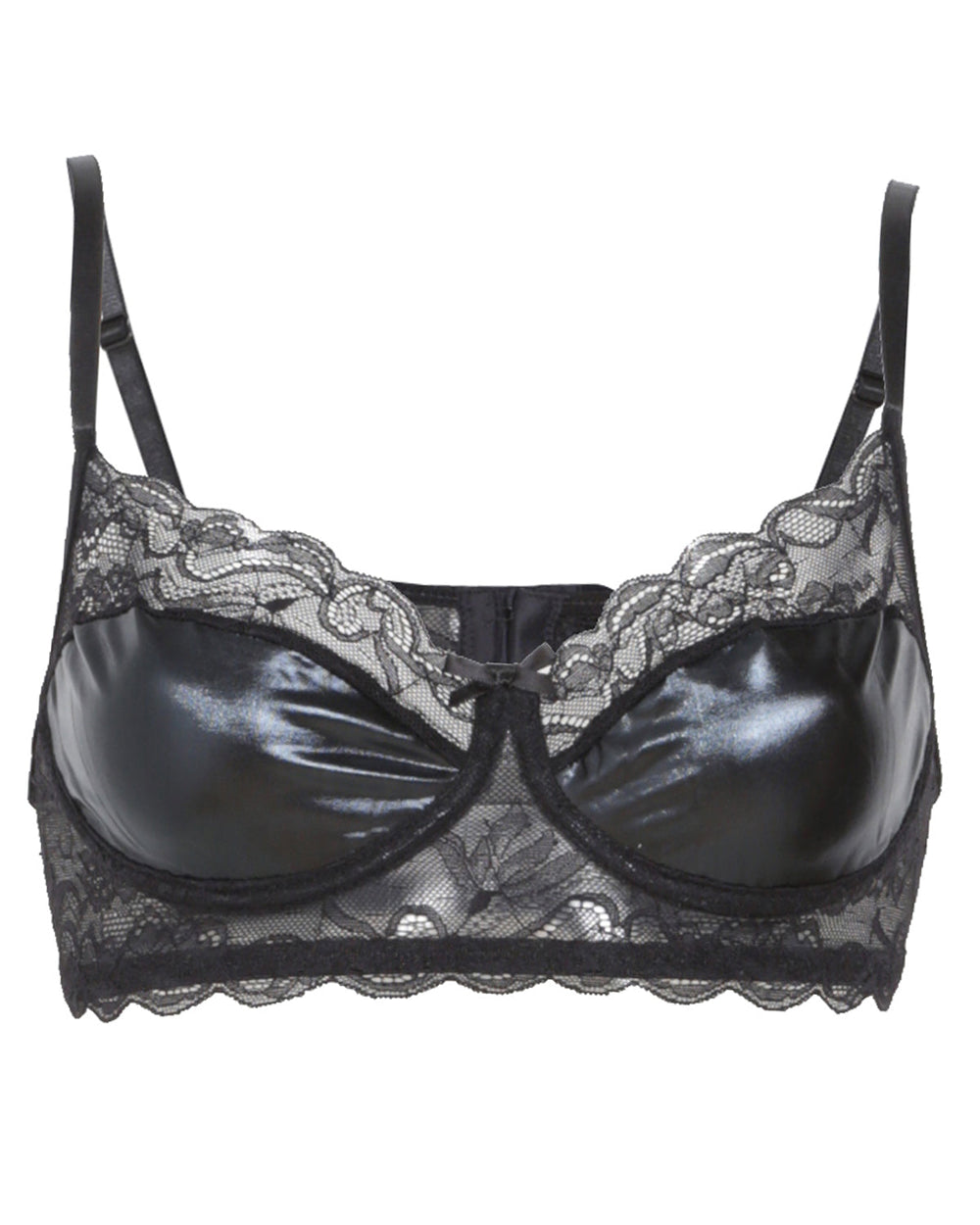 Wetlook Stretch Lace Bra - Honour Clothing